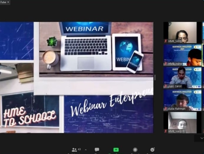 Pelaksanaan Electrical Evolution (EVO) 2021 Secara Online